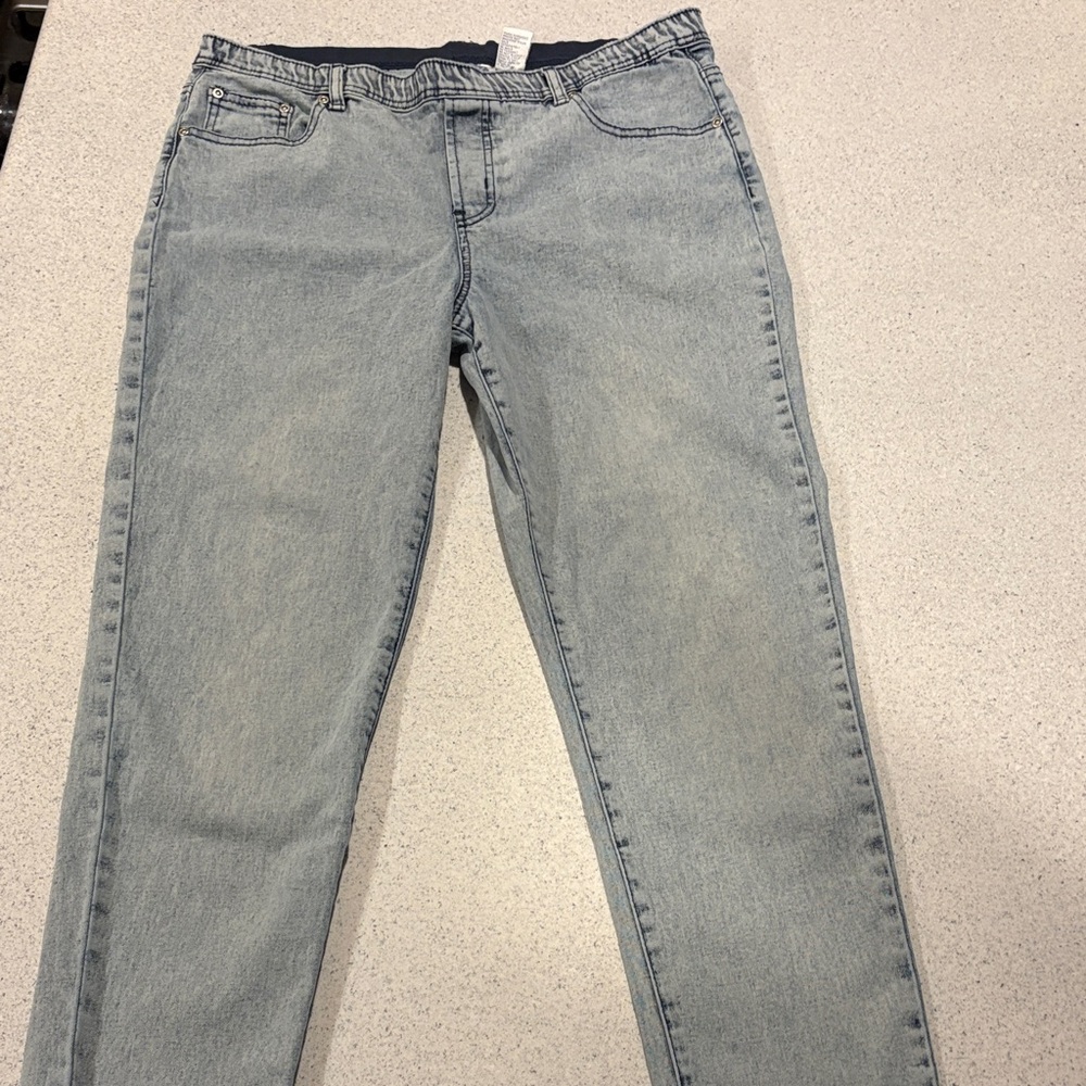 Diane Gilman Light Blue Skinny Jeans
